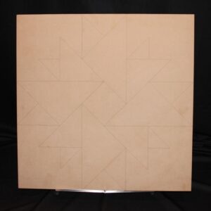 Ready to Paint Block – Double Aster